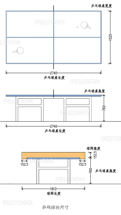 乒乓球台的标准尺寸是多少高？让你成为乒乓球高手-第3张图片-www.211178.com_果博福布斯