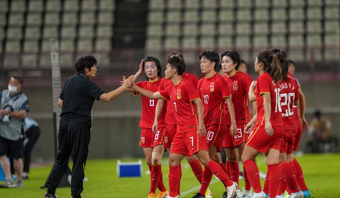 中国女足与日本女足的对决 看谁更强大